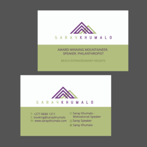 Saray Khumalo Business Card