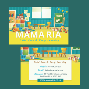 Mama Ria Business Card Design