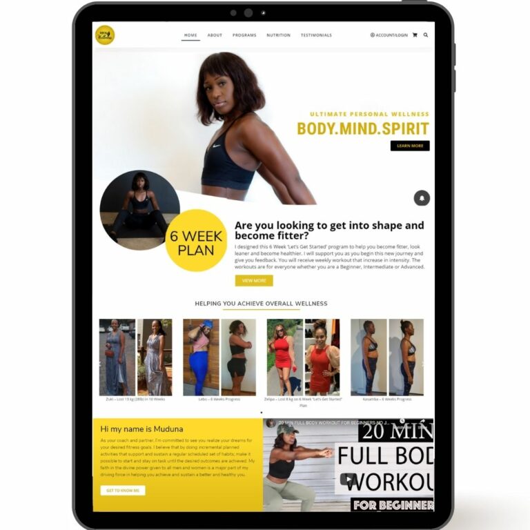 MKK Wellness E-Commerce Website