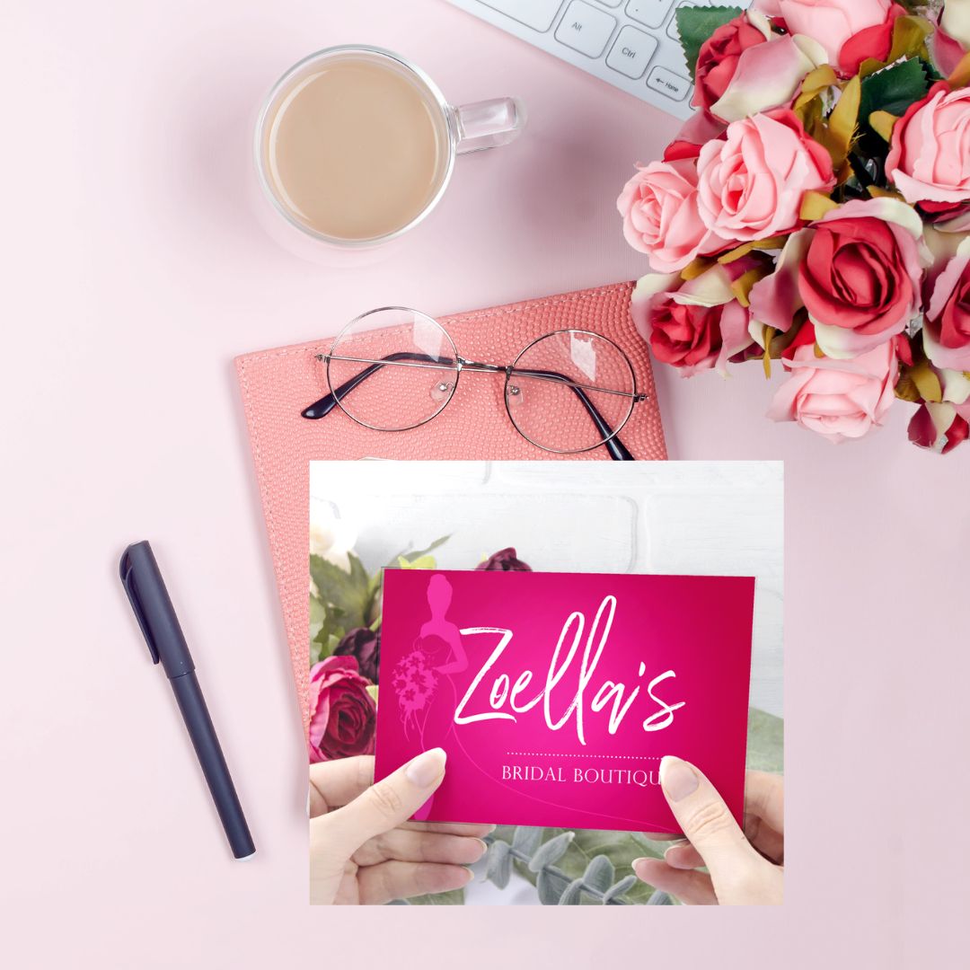 Zoella Bridal Boutique Business Card